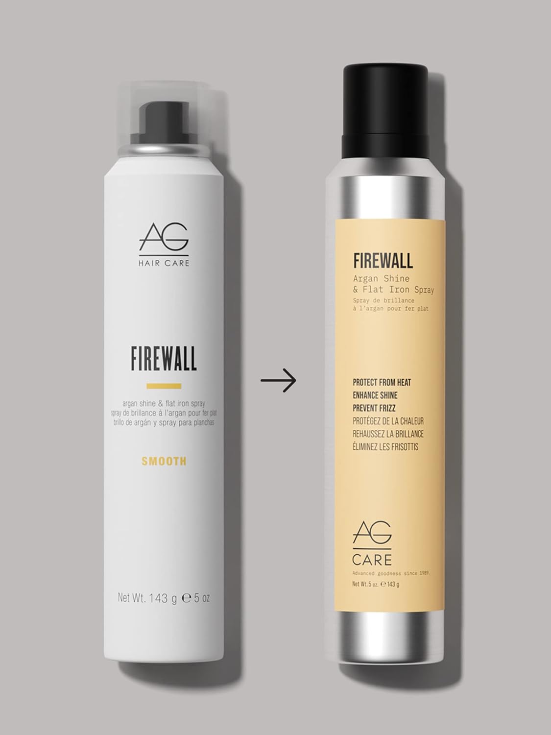 AG Firewall Argan Shine & Flat Iron Spray