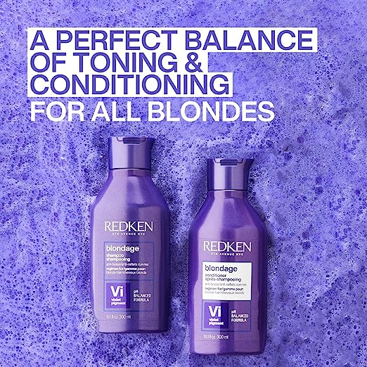 Bottle of Redken Blondage Purple Conditioner in Kennewick, WA