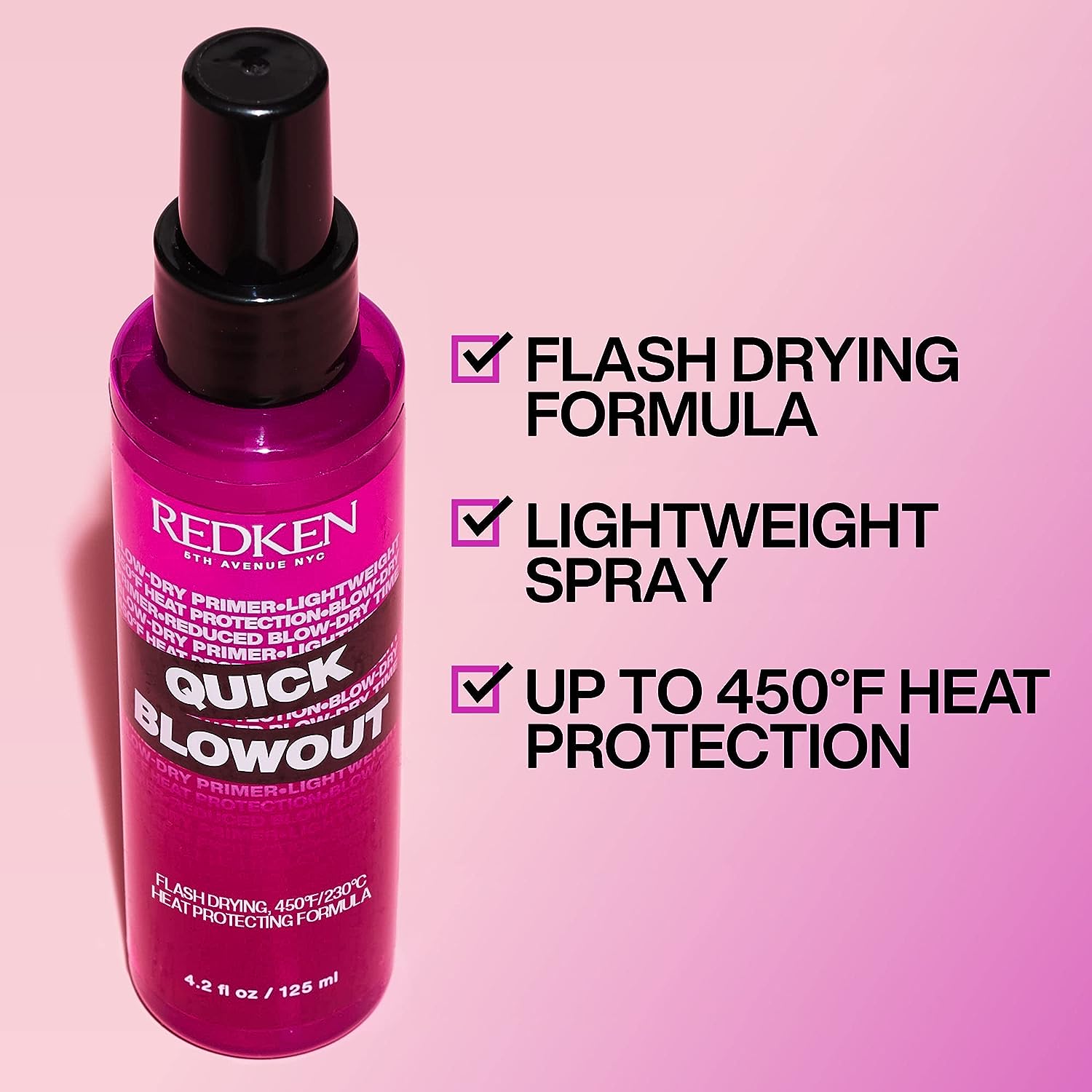Redken Quick Blowout Heat Protectant - Color Couture Salon